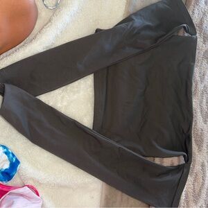 White Fox Boutique Black Crop Top